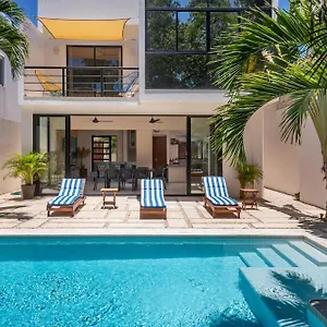 Wonderful Tropical 3br, Garden, Private Pool. Tulum